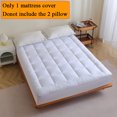 thumbnail image 3 of Colcha de espuma viscoelástica 100 % poliéster Easyum Twin Full Queen King, cubrecolchón acolchado para cama individual, 3 of 5