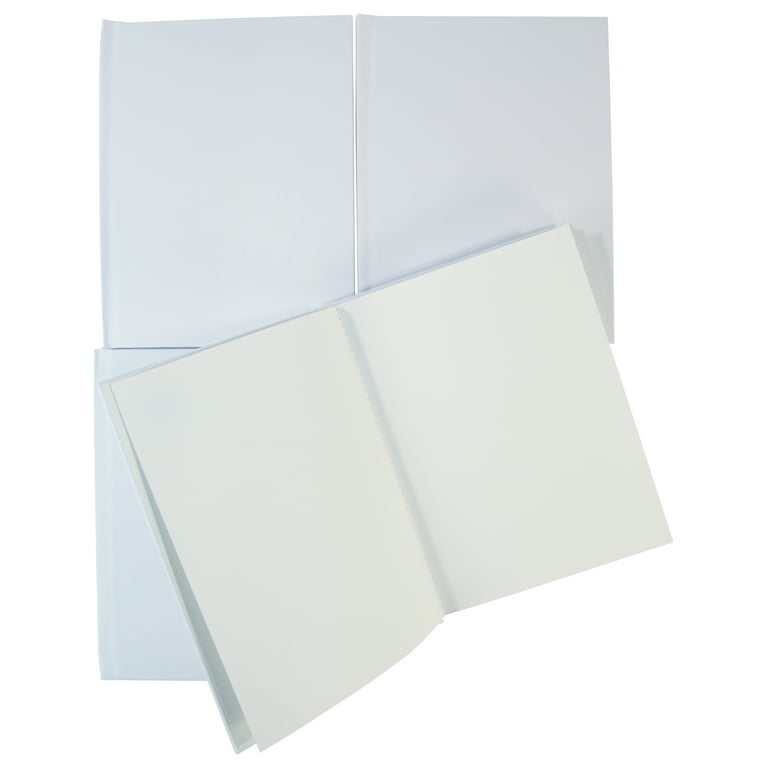 Sax Blanc Books Hardcover Sketchbook, 28 Sheets, Pack of 4