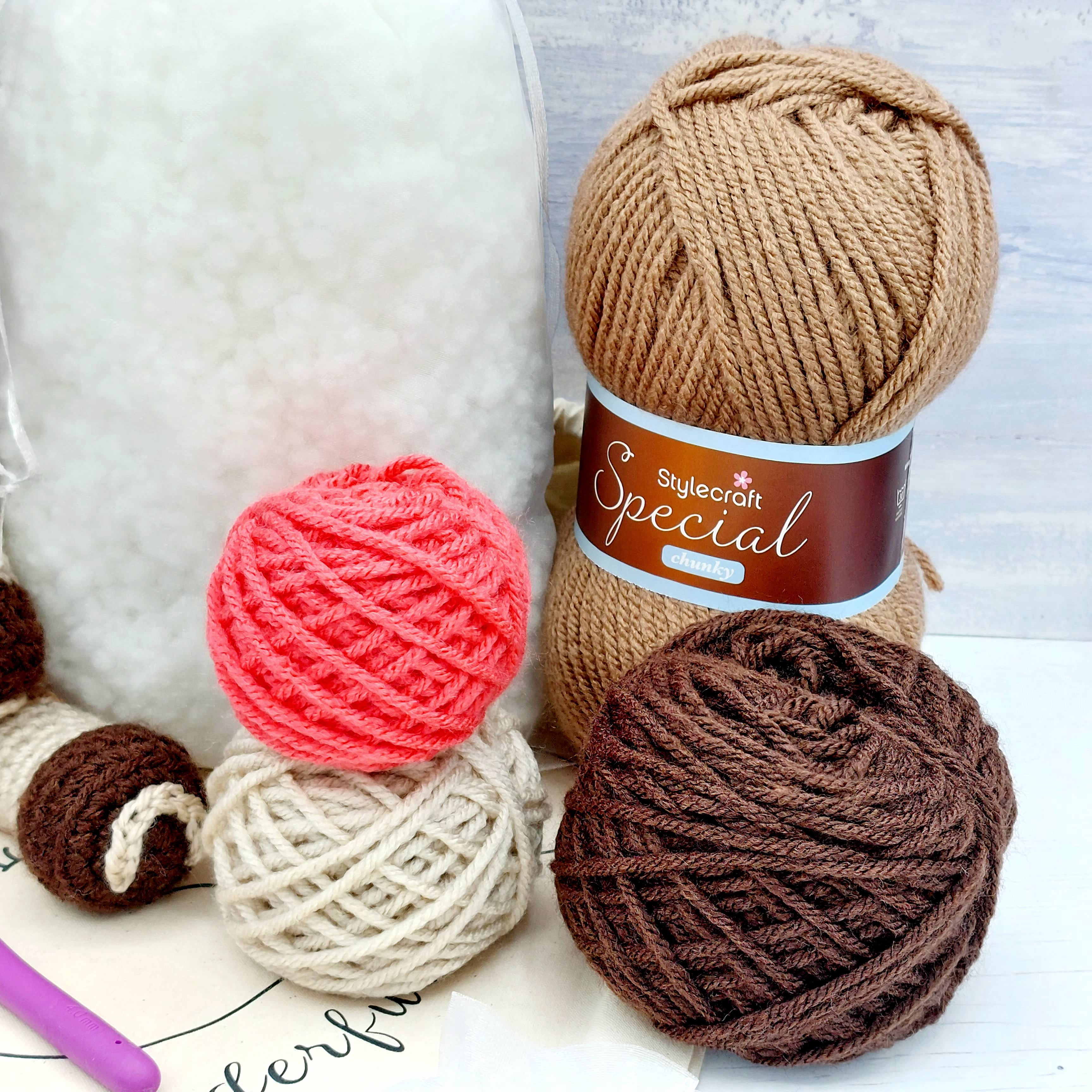 Horse Crochet Kit - Sundance and Storm the Ponies (Sundance the Horse Kit)