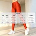 thumbnail image 5 of WLOMHUW Glossy Legging for Women Stretch Slimming Leg Athletic Leggings Lightweight Pants for Dance Orange M, 5 of 7