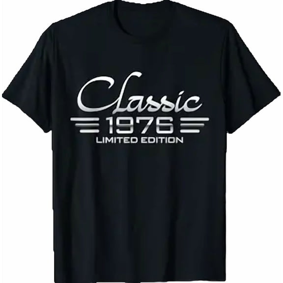 Vintage 1976 Classic 50 Years Old Men Women 50th Birthday T-Shirt