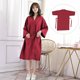 thumbnail image 1 of unbranded Salon Gown Impermeable Rojo Con Cinturón Ajustable Para Barbería Y, 1 of 8