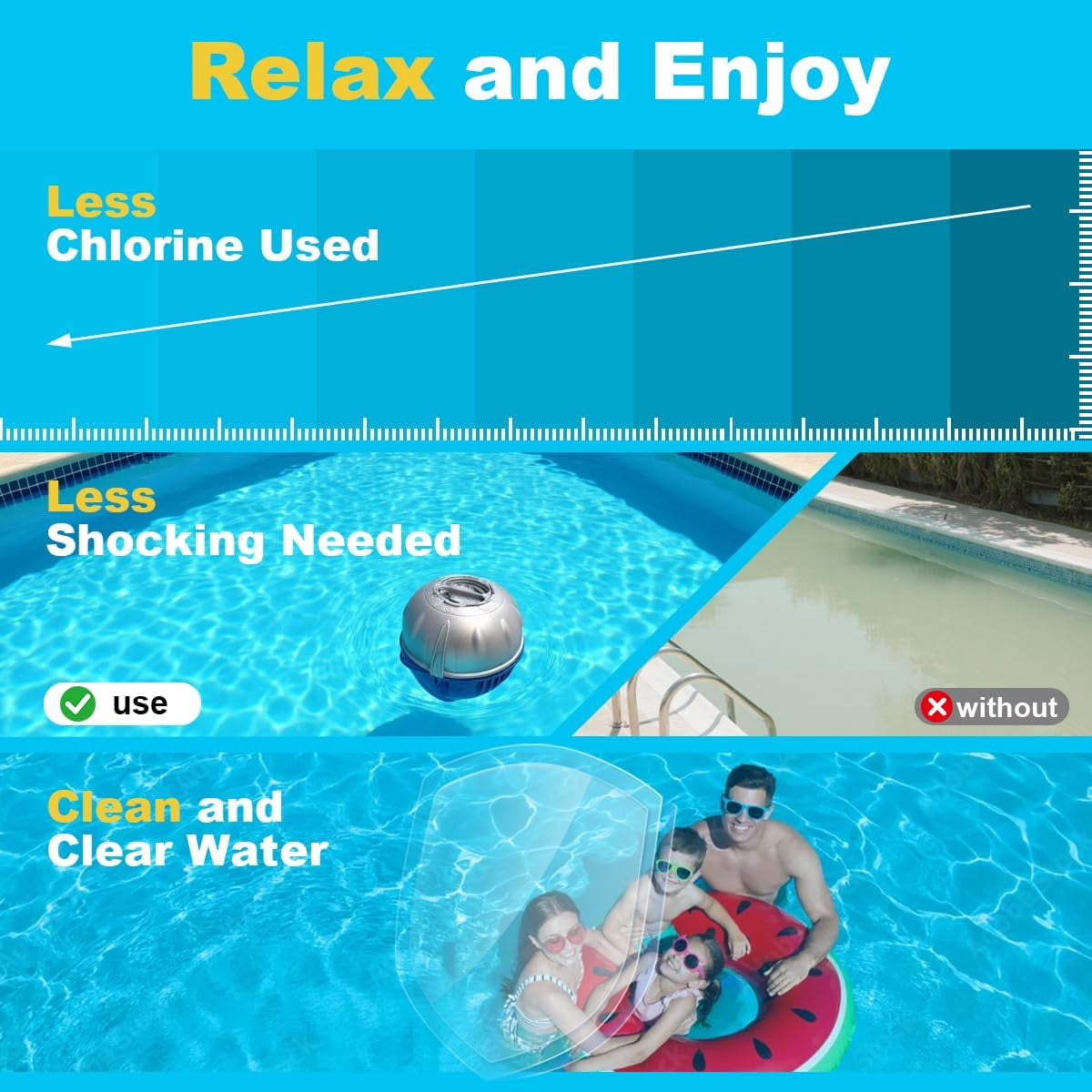 Hot Tub Cartridge Replacement for use with Frog Ease Floating System