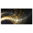 thumbnail image 2 of Design Art - Art de Lumière Fractale Jaune, 2 of 4