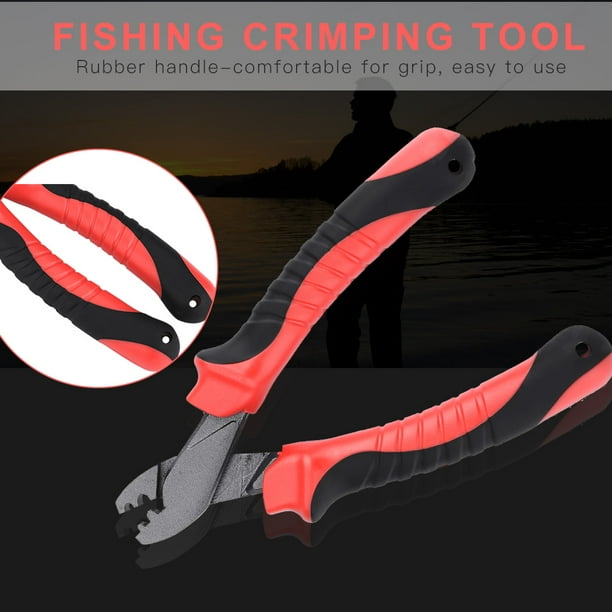 Fishing Crimping Plier,Multi functional Fishing Crimping Fishing