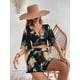 thumbnail image 5 of Top corto estilo bohemio Outfit SweatyRocks de 2 piezas con pantalones cortos para mujer, 5 of 7