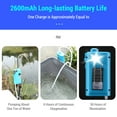thumbnail image 2 of Portable Intelligent Fishing Oxygen Pump Induction LED Lighting Water Absorber, 2 of 7