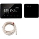 thumbnail image 3 of Programmable WiFi Smart Thermostat, RF Receiver with Voice Control and APP Functionality for Temperature Adjustment (Black), 3 of 5