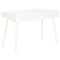 thumbnail image 6 of SAFAVIEH Fadri Mid-Century Scandinavian One Drawer Desk, White, 6 of 13
