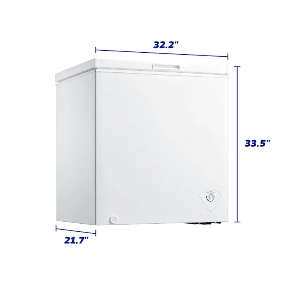 Element Energy Star 7 Cu. Ft. Small Deep Chest Freezer in Element Energy Star 7 Cu. Ft. Small Deep Chest Freezer in