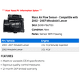 thumbnail image 2 of Mass Air Flow Sensor - Compatible with 2002 - 2007 Mitsubishi Lancer 2003 2004 2005 2006, 2 of 2