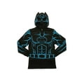 thumbnail image 2 of DC Comics Batman Glow in the Dark Big Boys' Fleece Hoodie Detachable Cape XL (18/20), 2 of 4