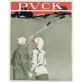 thumbnail image 3 of Frank Arthur Nankivell 15x18 Black Modern Framed Museum Art Print Titled - The Best Part of Coasting - the Walk Back (1912), 3 of 5