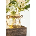 thumbnail image 5 of Mkono Farmhouse Mason Jar Table Lights Centerpiece, 5 of 6