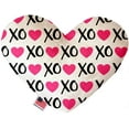 thumbnail image 3 of Valentine's Day Pet  Dog Plush Heart or Bone Toy, "Sweetheart Group" (Available in different sizes and 7 different patterns!), 3 of 11