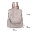 thumbnail image 2 of Bolsa Mochila de color para mujer, de mano, de hombro, mochila de tela Oxford escolar Tmvgtek Para Estrenar, 2 of 8