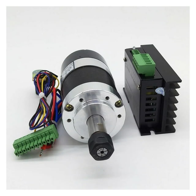 Brushless 300W Spindle High Speed 0.3KW Air-cool Spindle Motor DC 36V 12000 RPM ,Easy to Install