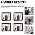thumbnail image 2 of MasteelfCA 4pcs Hot Shoe Mount 1/4 Inch Hole Quick Release Hot Shoe Mount Bracket For Flash, 2 of 7