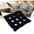 thumbnail image 3 of TRIANU Inflatable Seat Cushions for Pressure Relief, Wheelchair Air Cushion for Bed Sore, Comfortable Waffle Pads, 18.9x18.9inch, Dark Blue, 3 of 8