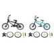 thumbnail image 1 of 2 piezas Niño Mini juguete para Fácil montaje Regalos creativos de cumpleaños de Navidad Hugo Mini Alloy Finger Bike Toy, 1 of 10