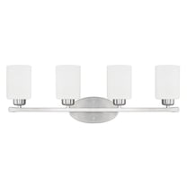 Capital Lighting 115241-338 Dixon 4 Light 29" Wide Bathroom Vanity Light - Nickel