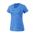 thumbnail image 4 of T Shirts For Women Women V Neck Short Sleeve Moisture Wicking Athletic Shirts Sport Activewear Top, 4 of 5