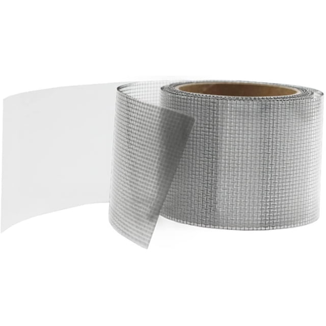 Speravity Cinta de reparación de agujeros rotos de malla de parche de red de pantalla de ventana 2 metros gris Type3 NO3 Speravity TO008679-03