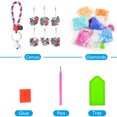 thumbnail image 2 of 6pcs 5D Diamond Art Llaveros Art Craft DIY Regalos Taladro en Forma Especial (GJ063), 2 of 9