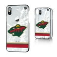 thumbnail image 5 of Minnesota Wild iPhone Stripe Clear Ice Case, 5 of 7