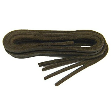 flat brown boot laces
