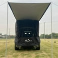 thumbnail image 4 of Portable Sun Awning Awning Rear Protection Awning Rain Canopy Black, 4 of 9
