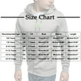 thumbnail image 4 of BFHHYA Boys Zip-Up Hooded Jacket Light Fleece Long Sleeve Athletic Sweatshirt Casual Outerwear with Zip Pockets, for After-School Activities (5-15Y), 4 of 9