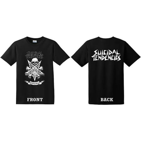 Suicidal Tendencies Possessed Men's BLACK T-Shirt + Coolie (Suicidal Tendencies Best Of)