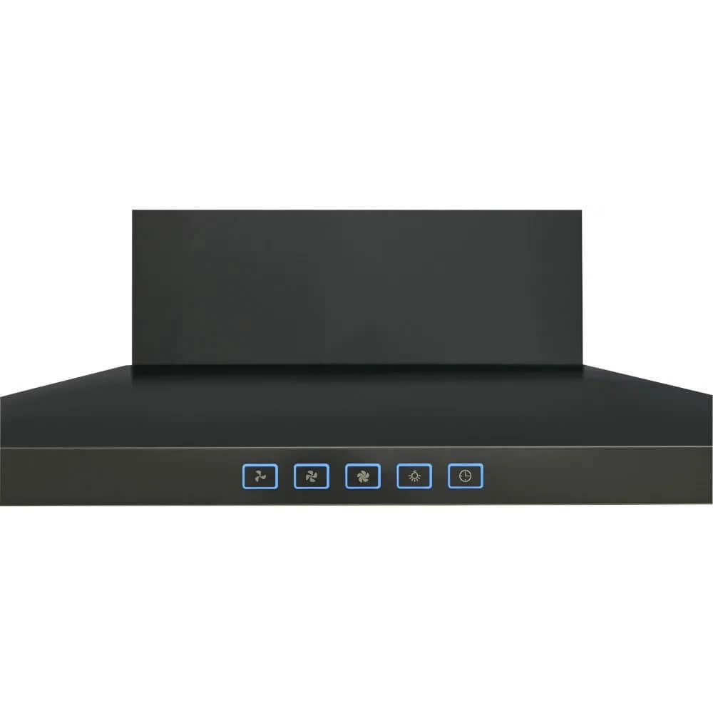 Broan BWS2304BLS 30 inch Black Stainless Chimney Range Hood