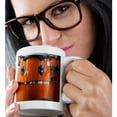 thumbnail image 2 of 3drose, Orange Conga Drums, 11oz Mug, 2 of 6