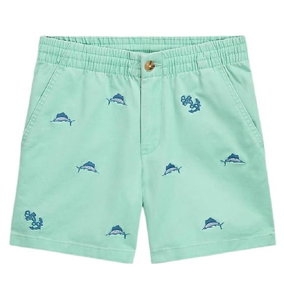Polo Ralph Lauren Boys Embroidered Pony Drawstring Cotton Shorts, Size 10Y