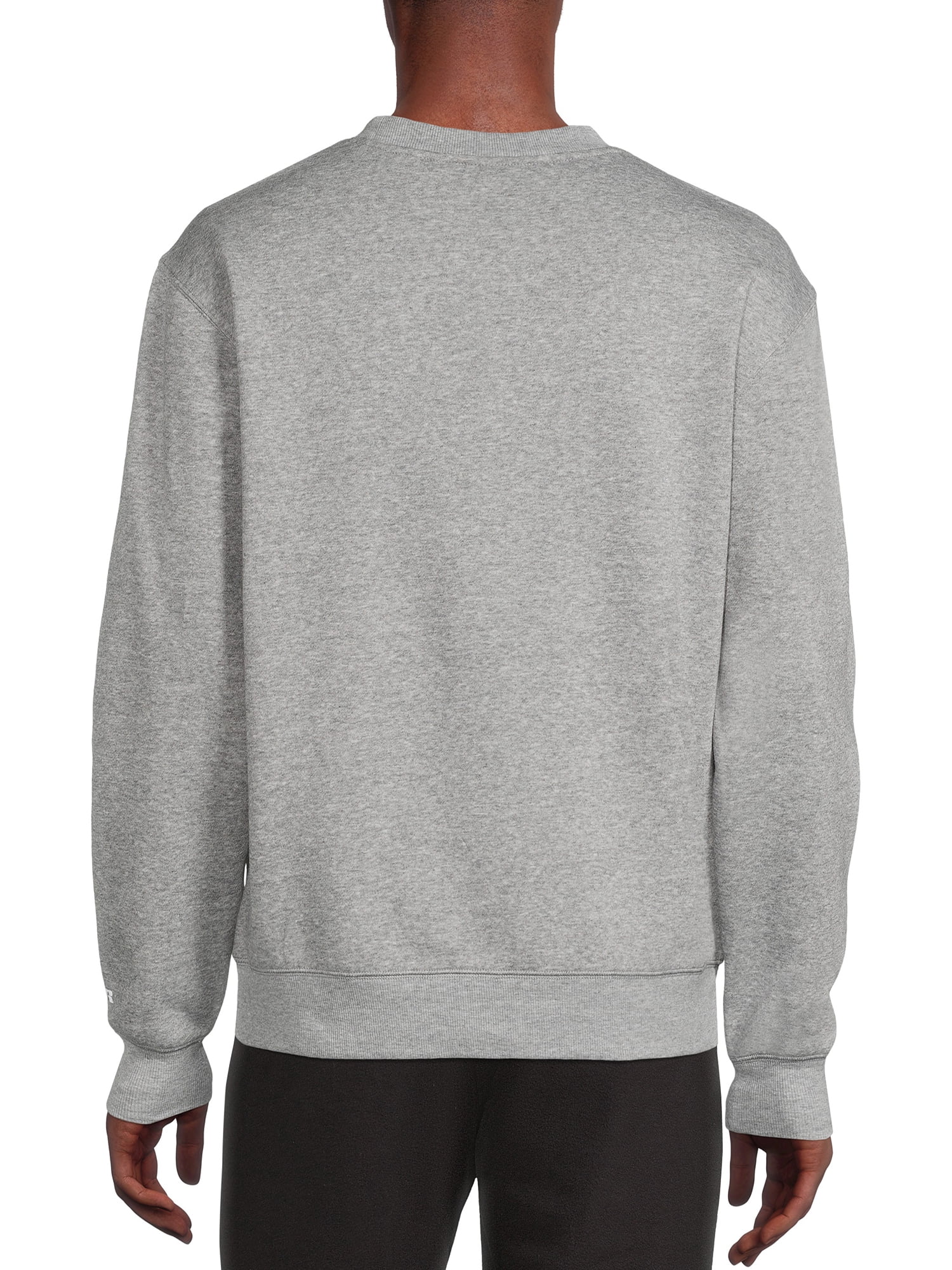 Russell Men's and Big Men's Fleece Crewneck Sweatshirt, Sizes up to 3XL