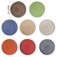 thumbnail image 3 of Round Placemats Set of 10, 12-in Washable Woven Placemats for Kitchen Dining Table, Table Placemats, 3 of 9