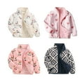 thumbnail image 4 of Kids Flee Jacket Fall/Winter Warm Zip Coat Cardigan Unisex Gift For Children, 4 of 5