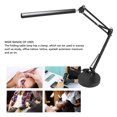 thumbnail image 4 of Lampe de Bureau LED, Bras Oscillant avec Pince, Base Ronde, 3 Éclairage 10 Modes d'Entretien des Yeux de Luminosité, Lampes de Bureau de Lecture à 360 Tours pour, 4 of 8