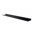thumbnail image 1 of ultraLEDGE 36" Over-the-Range Display/Shelf/Ledge/Spice Rack. 3.5" deep (Black), 1 of 4