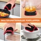 thumbnail image 4 of Cotton Silicone Oven Mitts Heat Resistant Non-Slip Barbecue Gloves Kitchen Oven Gloves Potholders 1 Pair Oven Mitts 2 Pot Holders, 4 of 5