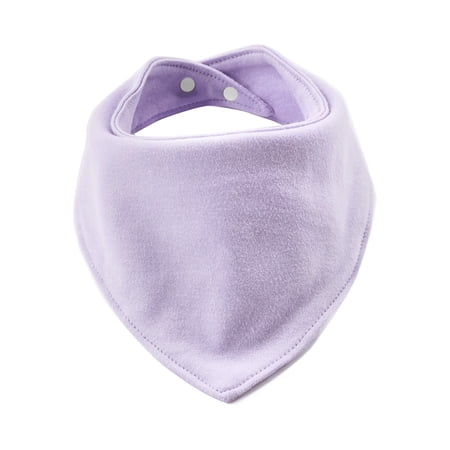 Sunshuilll Baby Boy Bib with Burp Cloths Set, Purple, 1 Piece