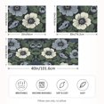 thumbnail image 2 of Yayeee Pillowcase Queen Size Set of 2 Satin Wrinkle Resistant Pillow Case, Dark Floral, 2 of 8