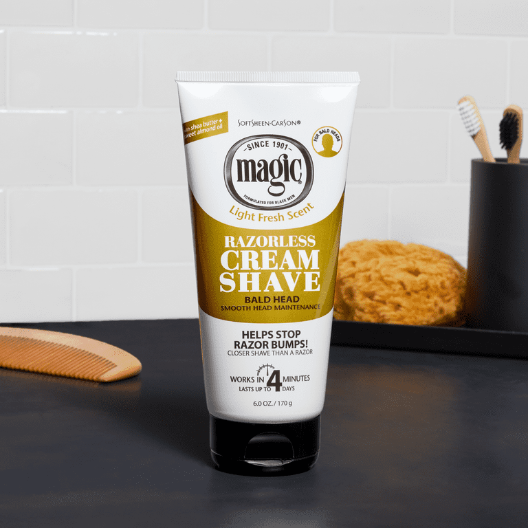 SoftSheen-Carson Magic Razorless Shave Cream, Sensitive Skin Twin Pack photo 3