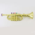 thumbnail image 4 of Trompeta de 34 cm para instrumento musical con 3 teclas de colores, 4 of 5