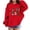Red, variant on BaoFuBaoMei Hoodies for Boys Girls Christmas Merry Christmas Long Cuffed Sleeve Sweatshirt Tops with Pockets Loose Hooded Fall Clothes for Christmas Dinner Vacation Holiday
