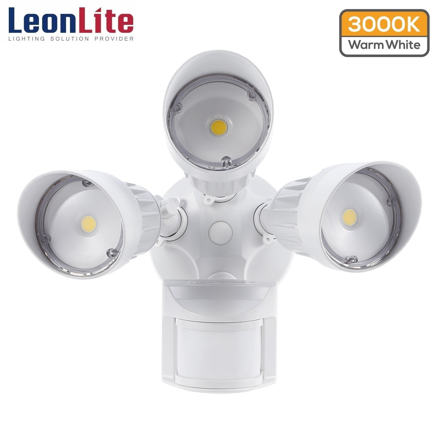 3 head flood light