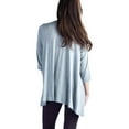 thumbnail image 2 of 24/7 Apparel Women's 3/4-Sleeve Open Shrug, 2 of 3