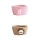 thumbnail image 1 of Cesta De Almacenamiento De Hilo De Tejido A Mano, Contenedor De , Organizador De Juguetes, Decoración, Rosa+Cesta De Almacenamiento De Hilo De Tejido A Mano, Sunnimix none, 1 of 7